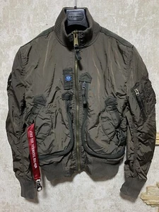 Alpha Industries Prop Flight Jacket Multipocket Size S - Picture 1 of 13