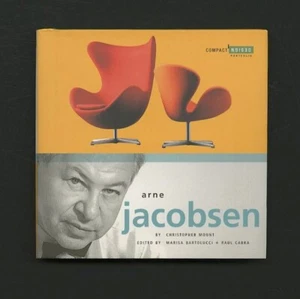 2004 Christopher Mount ARNE JACOBSEN Danish Modern Architecture + Furniture Bk - Picture 1 of 9