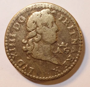 Louis XIV, poids monétaire, 1 Pistol W, Rare !! - Picture 1 of 2