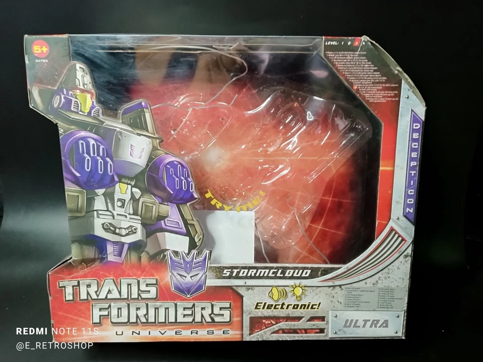 Boite vide Transformers Universe Stormcloud Electronic ULTRA  box only - Photo 1/2