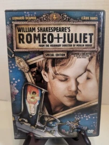 Romeo + Juliet DVD Leonardo DiCaprio Claire Danes - Picture 1 of 2