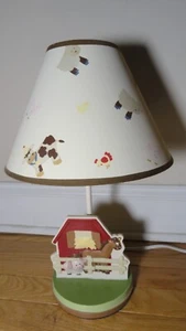 Nursery Lamp Farm Theme Farm Animals Barn Child Lamp - Picture 1 of 4