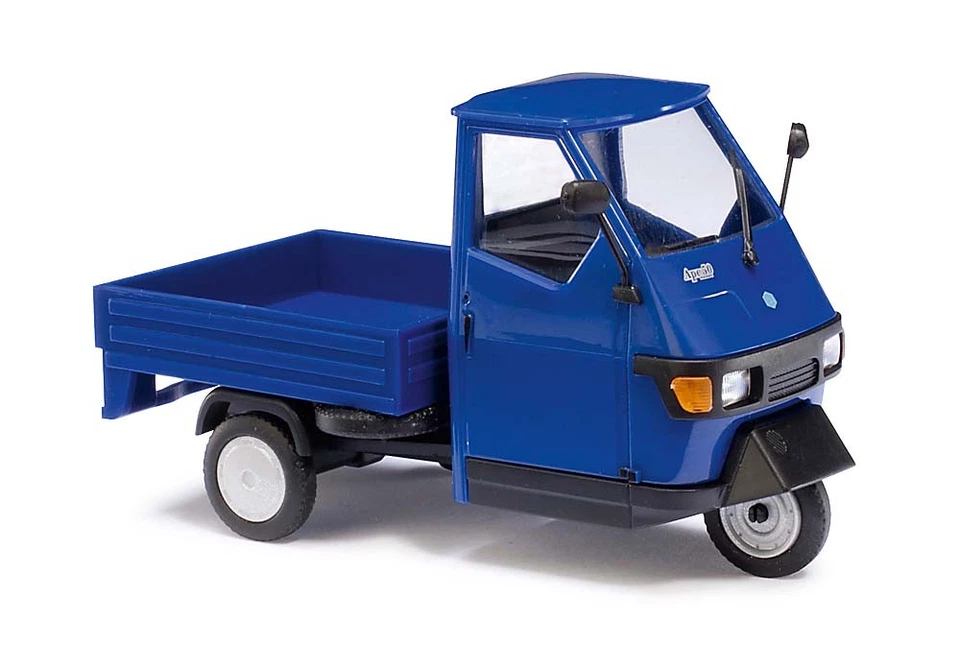 Busch 60002 - 1/43 piaggio ape 50 M - Blu Scuro - Nuovo - Immagine 1 di 1