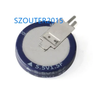  2pcs 5.5V 1.5F V TYPE Farad Ultracapacitor  Supercapacitor Farad Capacitor NEW - Picture 1 of 1