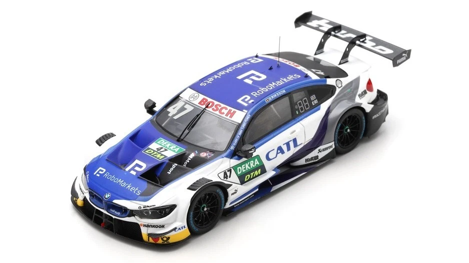 BMW M4 DTM HOCKENHEIM 2019 Modellino auto scala 1:43 Spark racing modellismo - Immagine 1 di 1