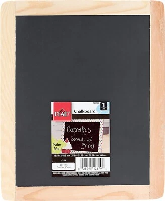 Double Sided Framed Chalkboard, 8.5"X10.5", 1 Pack - Image 1 of 4