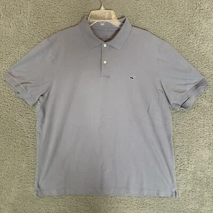 Vineyard Vines Mens Polo Shirt Purple Size XXL Slim Fit Cotton Blend - Picture 1 of 4