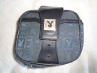 Cute black and teal blue PLAYBOY small clutch bag, see desc