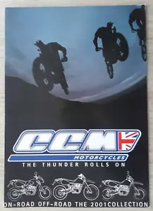 Folleto de la gama CCM Motorcycles 2001-604 Trial Supermoto Roadster - Imagen 1 de 4