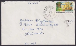 NEVIS: (17701) BARCO PIRATA/IMPUESTOS/MONTSERRAT/CANCELAR/CUBIERTA - Imagen 1 de 2