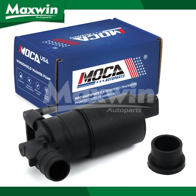 Front & Rear Windshield Washer Pump Fit Infiniti Q50 Q60 Nissan Titan Frontier - Image 1 of 4