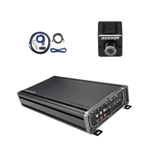 Kicker CXA660.5 4x90-Watt 4-Channel Full-Range Amplifier w/Kit, Dual Bass Remote - Picture 1 of 4