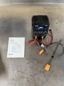 SkyRC T100 Ladegerät Dual Charger 240VAC 0.1-5A 2x50W 100162-02 - Bild 1 von 5