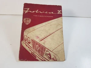 Manuale uso e manutenzione per Lancia Fulvia 2C originale no copia edizione 1964 - Foto 1 di 23