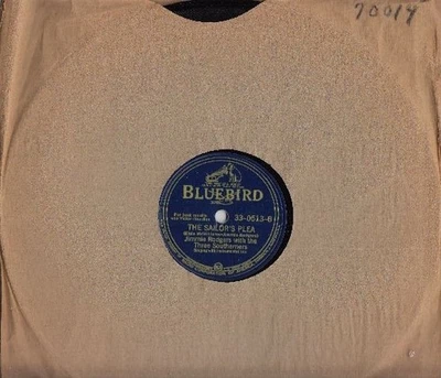 Jimmie Rodgers – The Soldier's Sweetheart / The Sailor's Plea 10" 78 - Image 1 of 4