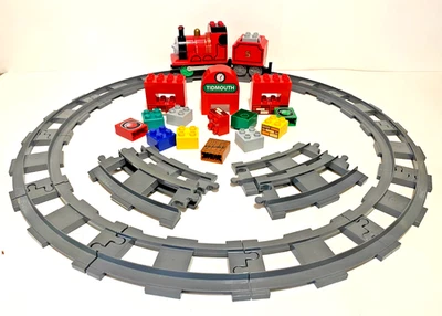 LEGO DUPLO THOMAS EL TANQUE MOTOR TREN PISTA SET JAMES TENDER Y PIEZAS EXTRA Foto 1 de 4