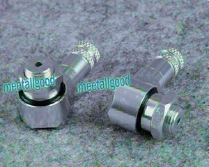 Pair 90/83 Degree Angled Valve Stems Fit SUZUKI HONDA YAMAHA KAWASAKI motorycle - Picture 1 of 3