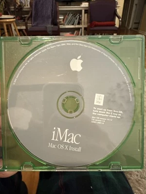FREE SHIPPING!! iMac OS X Install Restore CD v10.1.2 ( 9 CD Set) CD Ver 1.0 - Image 1 of 4