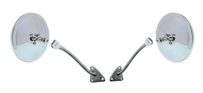 Camión Chevy GMC 1955 1956 1957 1958 1959 3100 espejos retrovisores laterales de acero inoxidable par diestro y derecho Foto 1 de 4