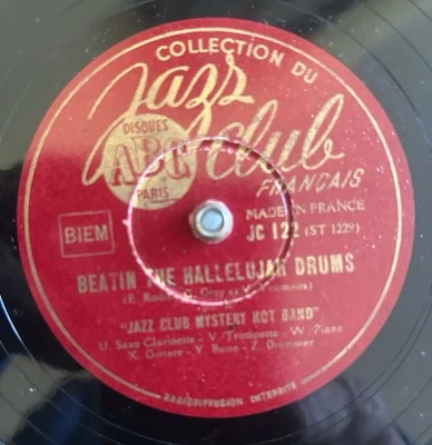 78 T Jazz Club 122 Mystery Hot Band Django Reinhardt 1 Titre - Photo 1/2