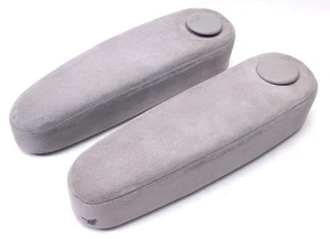 2001-2007 Toyota Highlander LT Grey Front Driver Passenger Seat Armrest PAIR - Picture 1 of 12