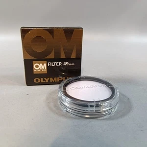 Olympus Om Series In Original Box 49mm Skylight 1A Lens Filter Original Olympus - Picture 1 of 8