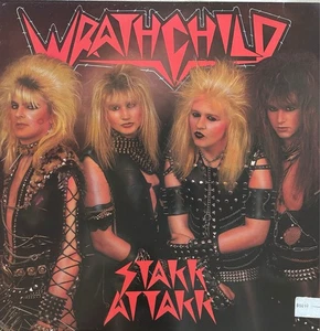 WRATHCHILD - Stakk Attakk VINYL LP 1984 Heavy Metal Records Exc Cond! DB1 - Picture 1 of 3