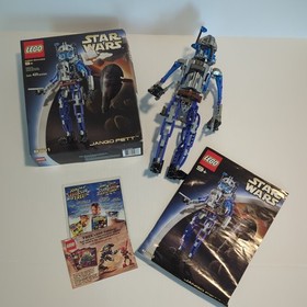 LEGO Star Wars: Jango Fett (8011) Complete minus small rubber band see pictures