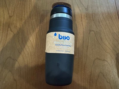 Bivo One 21 oz Water Bottle Cycling Black - Image 1 of 4
