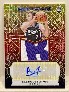2023-24 Panini Obsidian Sasha Vezenkov 201 Molten Mojo Electric Etch /10 SSP RPA - Picture 1 of 3