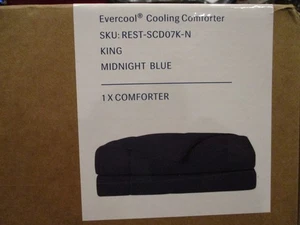 REST Evercool Cooling Comforter King - Midnight Blue - Picture 1 of 2