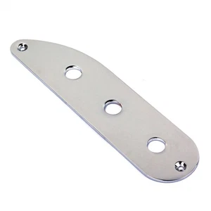3 Holes Electric Guitar Bridge Switch Control Plate for TELE Style Bass Guitar - Picture 1 of 9