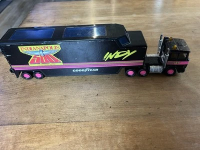 Vintage Matchbox Super Kings 1980/88 Indy 500 Semi Truck Transporter Good Year - Image 1 of 4