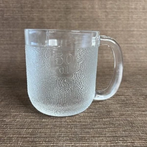 Vintage Iittala 50 cl Textured Glass Beer Mug-MidCentury Modern Finnish fleabite - Picture 1 of 6