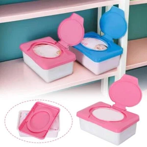 Wet Wipes Dispenser Tissue Box Holder Home Office Baby Wipes Storage Boxes US/ - Picture 1 of 12