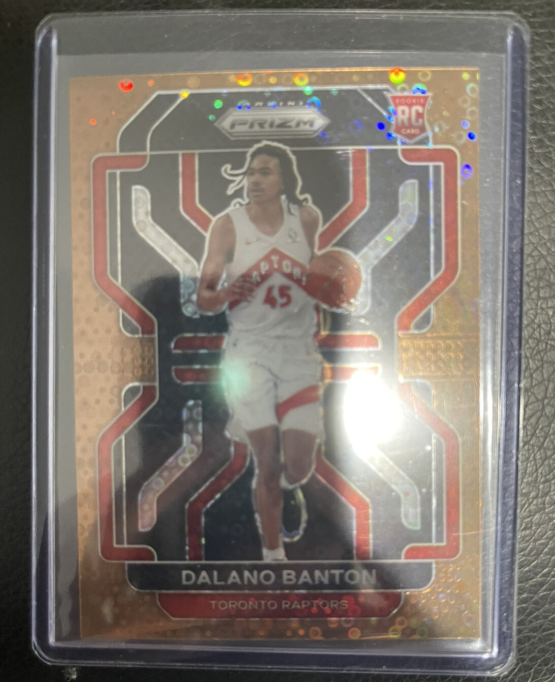 Basketball Card 2021 Prizm Dalano Banton Bronze Disco 4/20 No.328