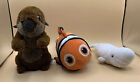 Disney Pixar Finding Dory Plush Lot - Baily Whale, Otter, &amp; Nemo