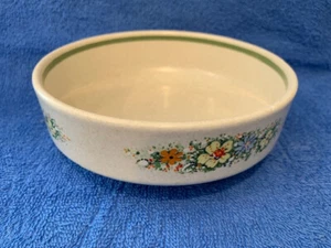 LENOX TEMPERWARE Floral Fantasy cereal bowl EXCELLENT yellow blue green orange - Picture 1 of 2