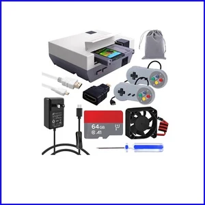 Multi-Functional Raspberry Pi 4 Retro Case with Safe Shutdown & Easy Port Access - Bild 1 von 7