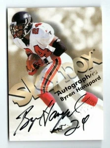Byron Hanspard 1998 Skybox Premium Autographics REDEMPTION #35 - Picture 1 of 4