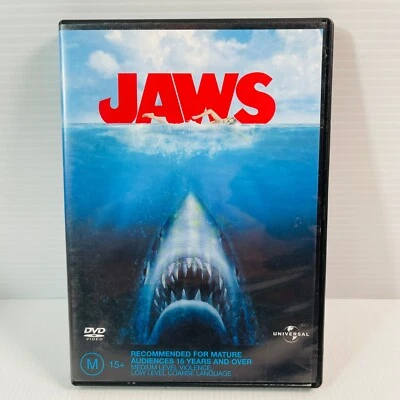 Jaws . VGC. GREAT SHARK HORROR MOVIE - Image 1 of 3