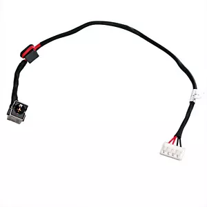 NEW DC POWER JACK WITH CABLE REPLACEMENT FOR LENOVO ESSENTIAL G770 G780 Series - Picture 1 of 3