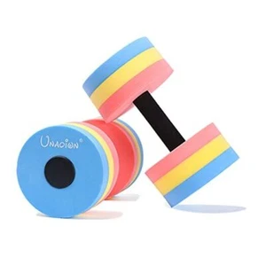 Water Weights for Pool Exercise 2Pcs Water Dumbbells Water Red-Yellow-Blue - Picture 1 of 8