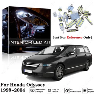 15pcs Xenon White Interior LED Light Package Kit Deal For Honda Odyssey 99-04 - Picture 1 of 12