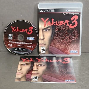 Yakuza 3 PlayStation 3 PS3 Complete Refurbished - Picture 1 of 4