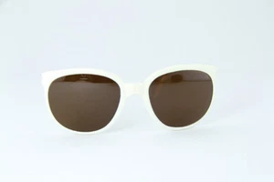 50% OFF! Vintage Vuarnet 002 White Folding Sunglasses PX5000 Mineral Brown lens - Picture 1 of 7