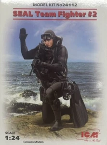 Kit Modelo ICM SEAL Team Fighter #2 Escala 1/24 24112 - Imagen 1 de 1