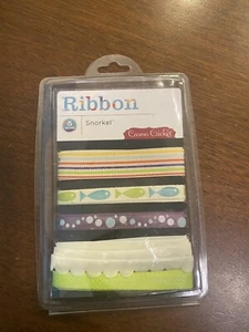 Cosmo Cricket Scrapbook Embellishment Ribbon - 5 yards “Snorkel” - Picture 1 of 3