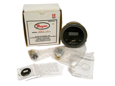 New Dwyer Series 603A-2 LCD Differential Pressure Transmitter, 10-35 VDC - Image 1 of 4