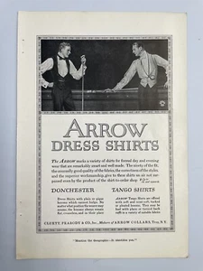 1914 Arrow Dress Shirts Print Ad - Cluett Peabody & Co Troy NY - Picture 1 of 1
